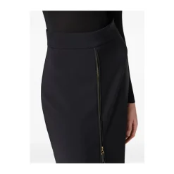 DAMES Elisabetta Franchi Rokken^e Crêpe Rok met Hoge Taille