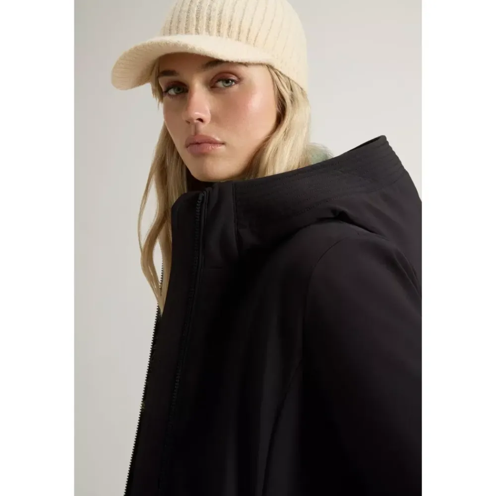 DAMES Woolrich Trenchcoats & Mantels^e Dons Parka voor Vrouwen