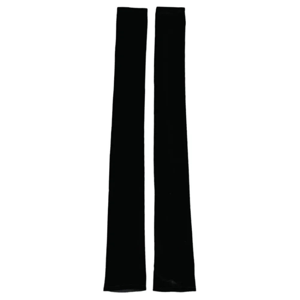 DAMES Dolce & Gabbana e ellebooglengte vingerloze handschoenen