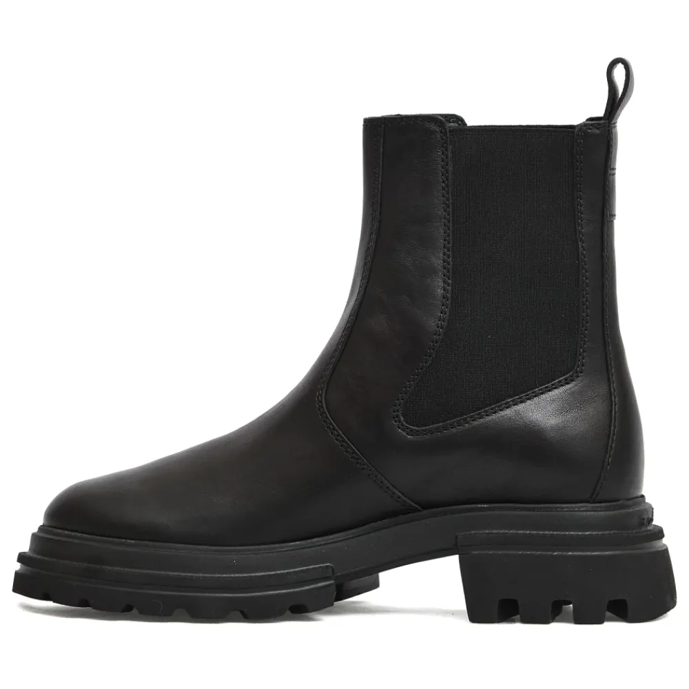 DAMES Hogan Chelseaboots^e enkellaarzen met elastische inzetstukken