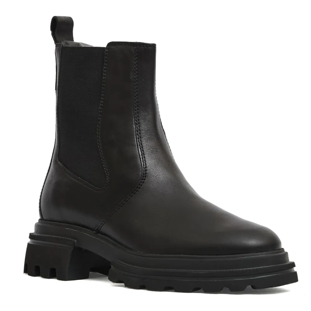 DAMES Hogan Chelseaboots^e enkellaarzen met elastische inzetstukken