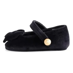 Balmain e fluwelen ballerina's met enkelband