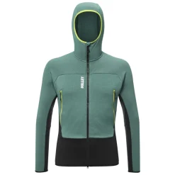 Millet Outdoorjassen^Zwarte Fusion Grid Hoodie