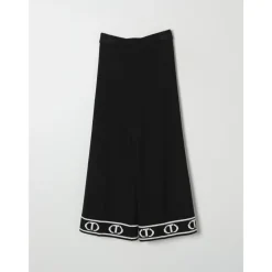 Twinset e Gebreide Logo Broek voor Kinderen