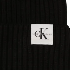 Calvin Klein e Geribbelde Muts met Logopatch