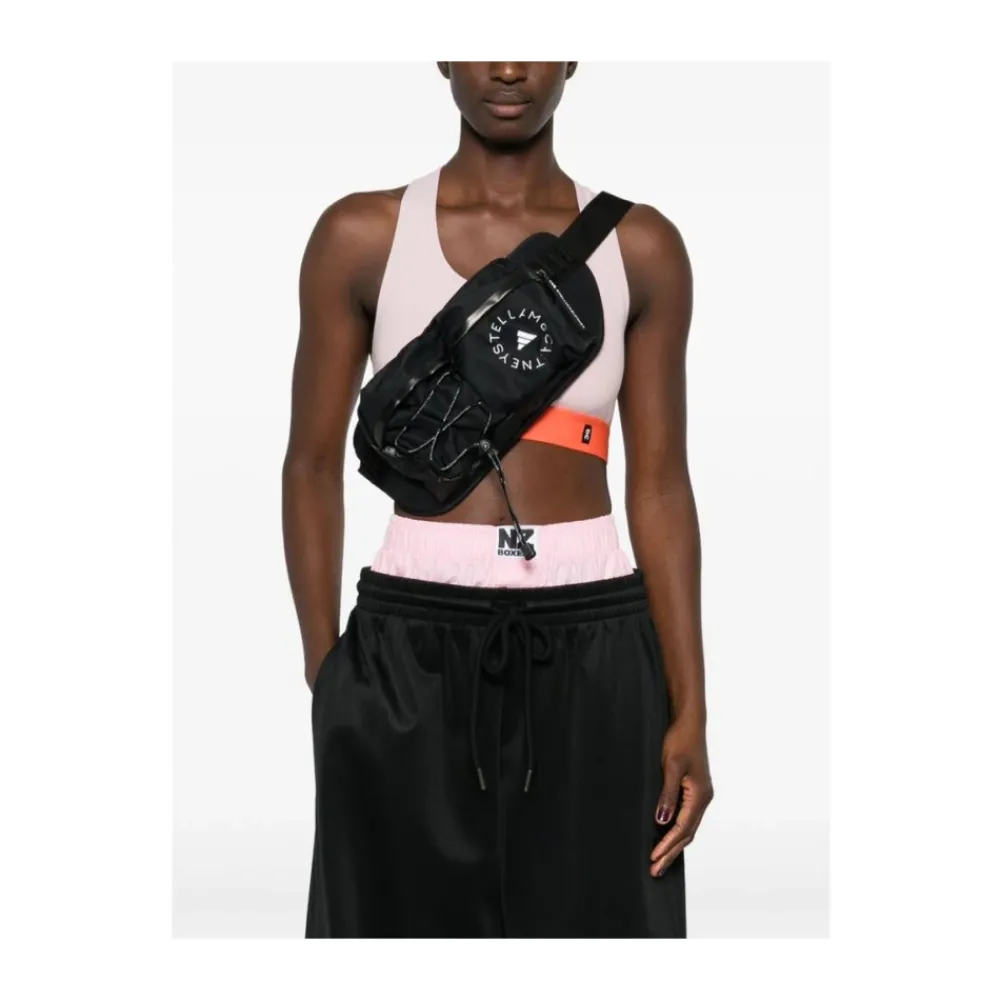 DAMES Adidas by Stella McCartney Heuptassen^e Gestructureerde Heuptas Logo Print