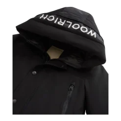 Woolrich e Gewatteerde Geïsoleerde Jas Met Capuchon