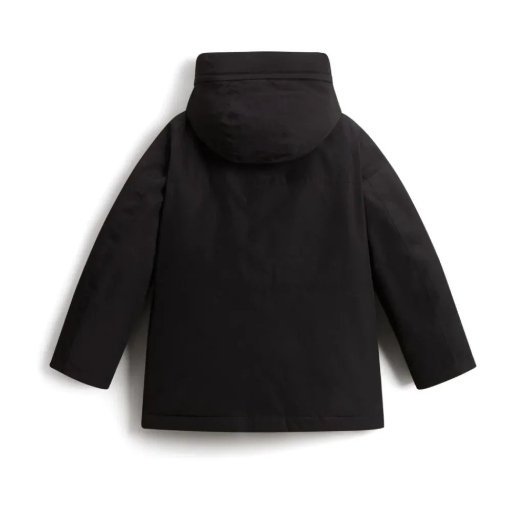 Woolrich e Gewatteerde Geïsoleerde Jas Met Capuchon