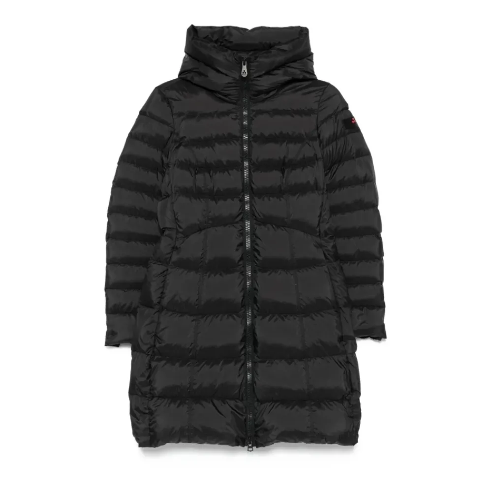 DAMES Peuterey Trenchcoats & Mantels^e Gewatteerde Hoodiejas