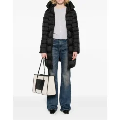 DAMES Peuterey Trenchcoats & Mantels^e Gewatteerde Hoodiejas