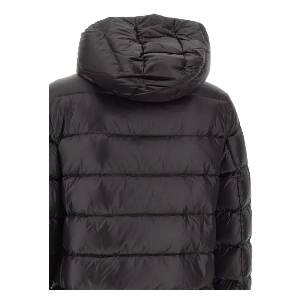 Heren Peuterey e Gewatteerde Hoodiejas met Logo