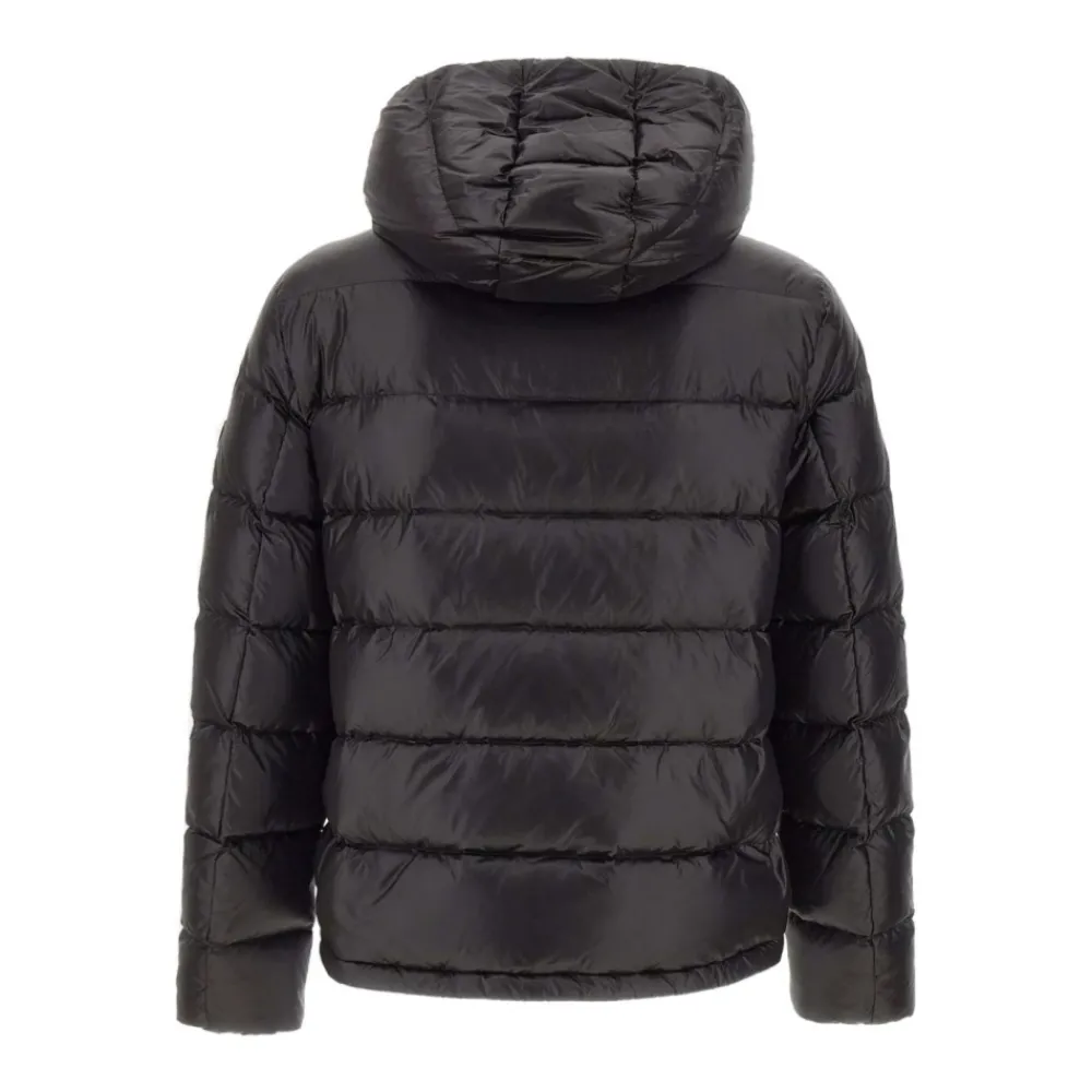 Heren Peuterey e Gewatteerde Hoodiejas met Logo