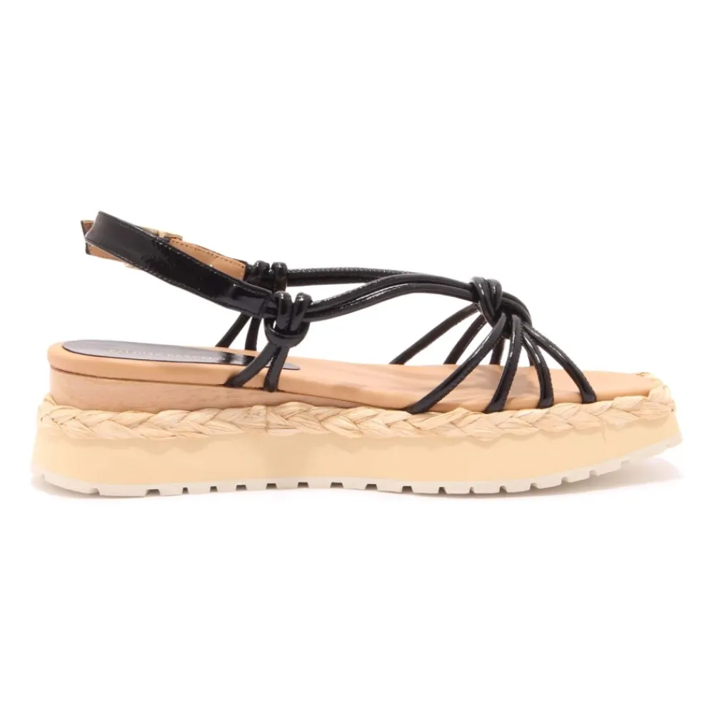 DAMES Paloma Barceló e glanzende leren sandaal model 2002