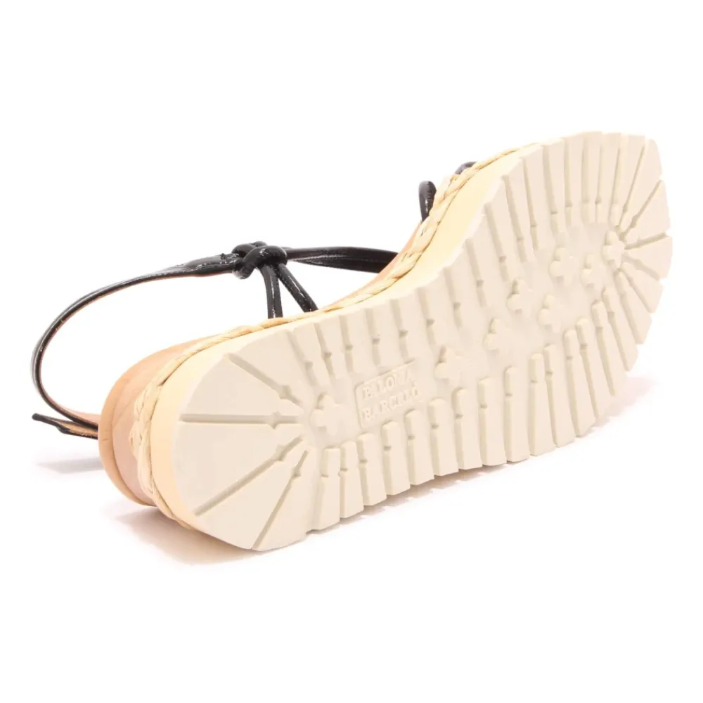 DAMES Paloma Barceló e glanzende leren sandaal model 2002