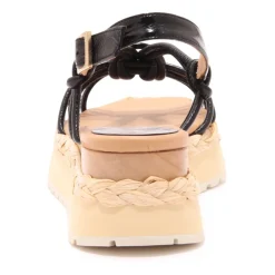 DAMES Paloma Barceló e glanzende leren sandaal model 2002