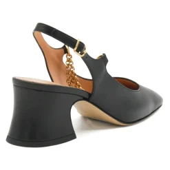 DAMES Chloé e hakken slingbacks met bedeltjes