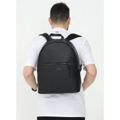 Heren Armani Exchange Rugzakken^e Heren Rugzak Front Logo