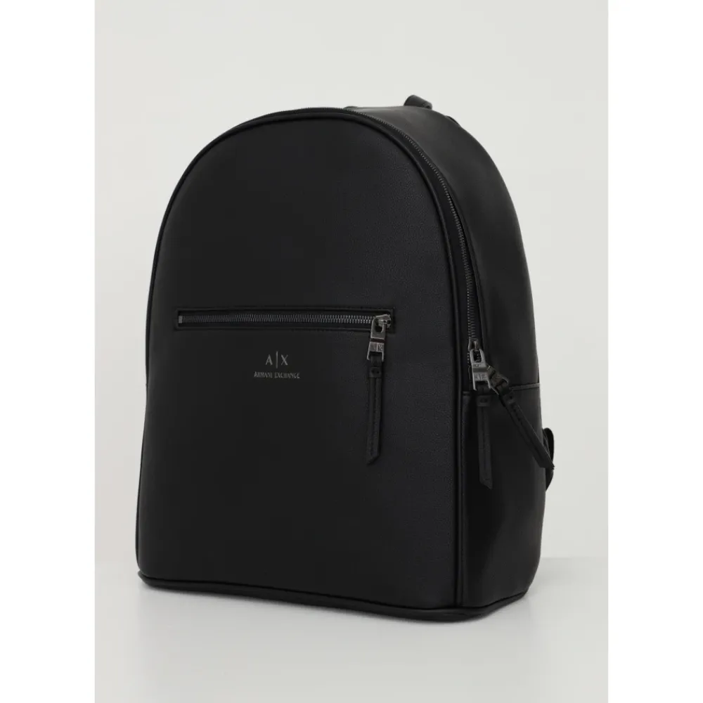 Heren Armani Exchange Rugzakken^e Heren Rugzak Front Logo