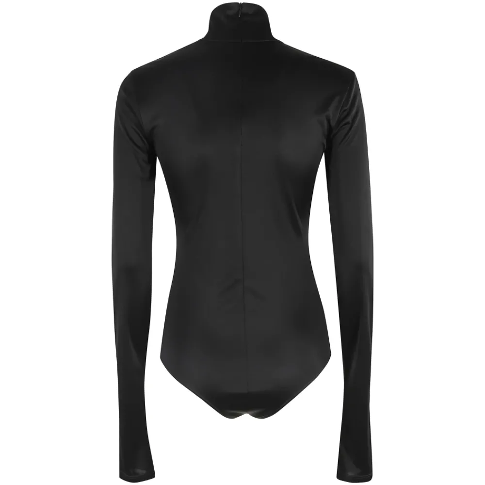 DAMES Andamane Shirts^e hoge kraag bodysuit Ziggy
