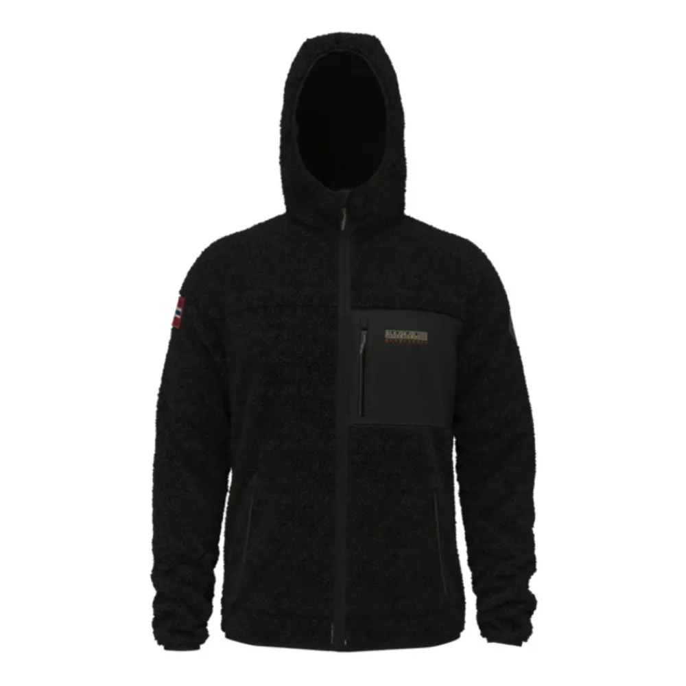 Napapijri Outdoorjassen^e hoodie met rits en logo