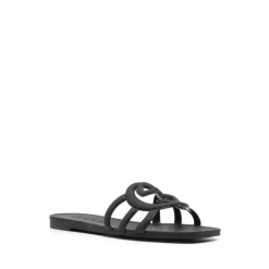 DAMES Gucci Slippers^e Interlocking G Logo Sandalen
