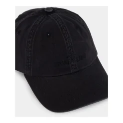 Heren Stone Island Petten^e Katoenen Baseballpet met Kompass Logo