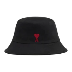 Heren Ami Paris Hoeden^e Katoenen Borduurwerk Emmerhoed