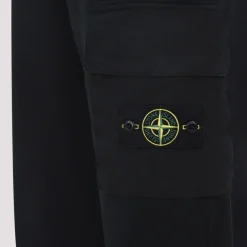 Heren Stone Island e Katoenen Broek Moderne Stijl