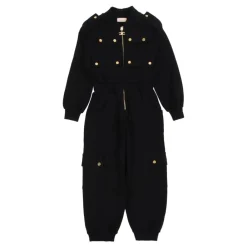 Elisabetta Franchi e katoenen jumpsuit met elastische taille
