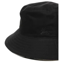 DAMES Burberry e Katoenen Klep Hoed Gemaakt in Italië