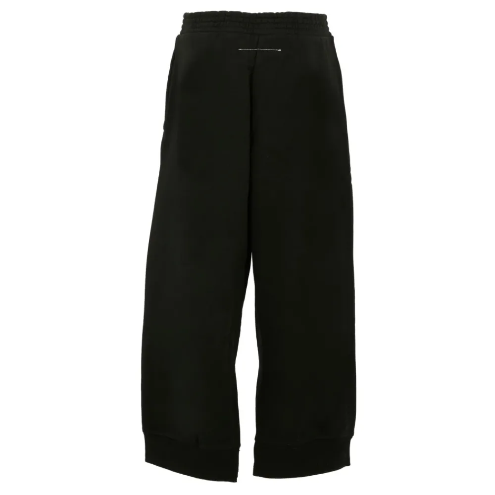 MM6 Maison Margiela Broeken & Jeans^e Katoenen Sportieve Broek met Logo