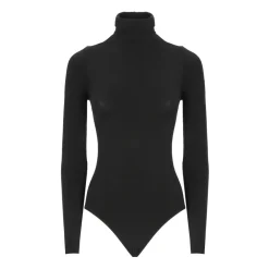 DAMES Wolford Shirts^e katoenen top met hoge nek