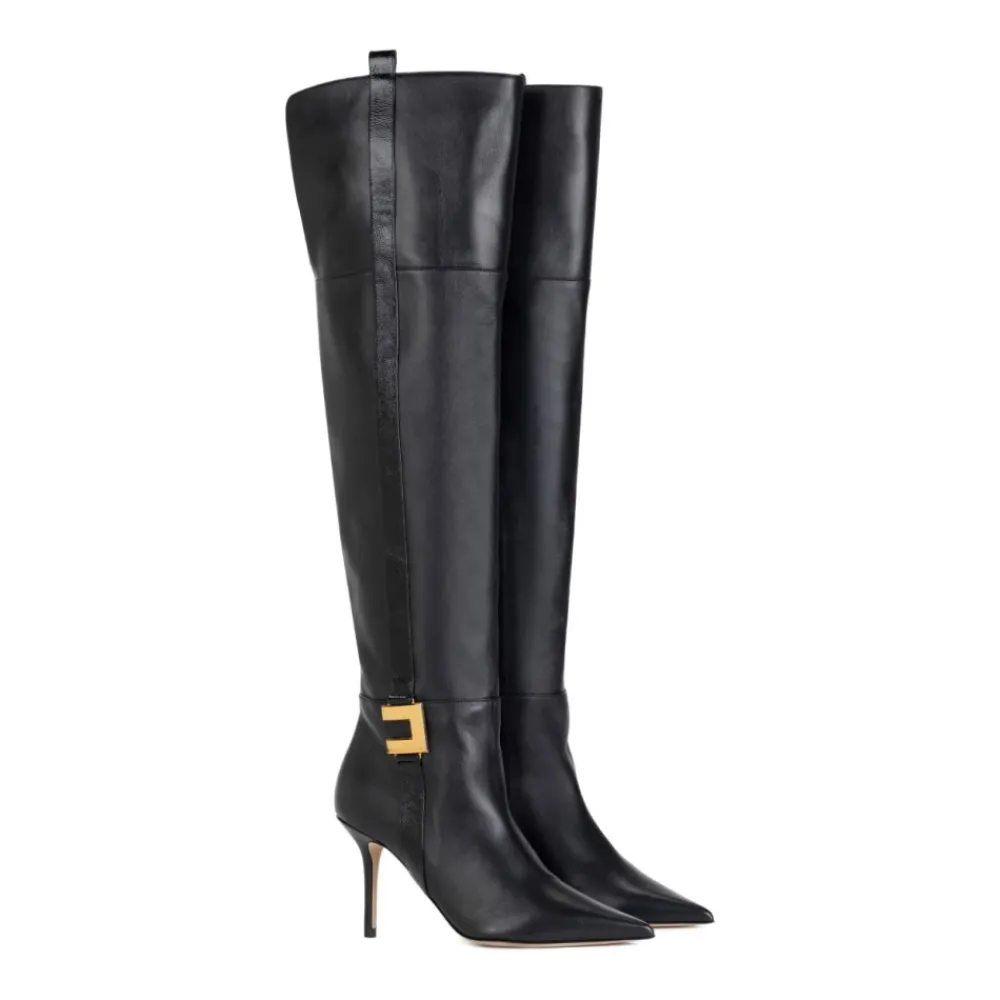 DAMES Elisabetta Franchi e laarzen met 9 cm hak