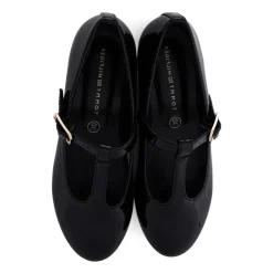 Tommy Hilfiger Ballerina'S^e Lakleren Ballerina's met Iconische Gesp