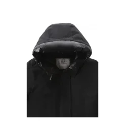 DAMES Woolrich e lange mouw puffer parka jas