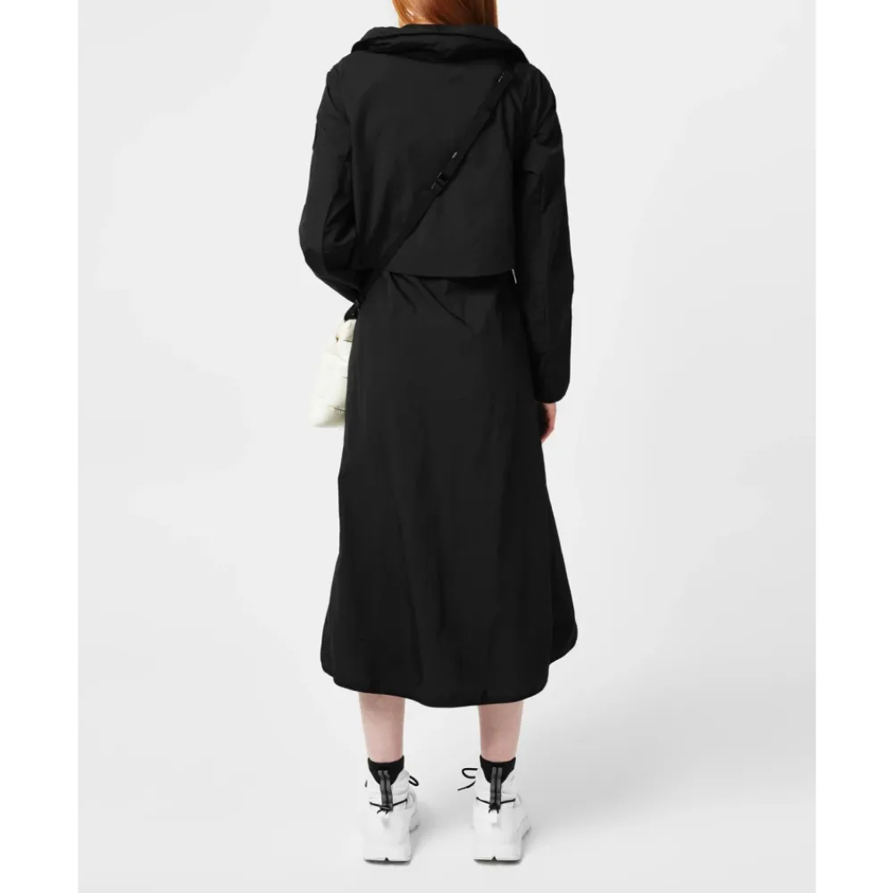 DAMES Canada Goose Jassen^e Lange Regenjas Ritssluiting Logo