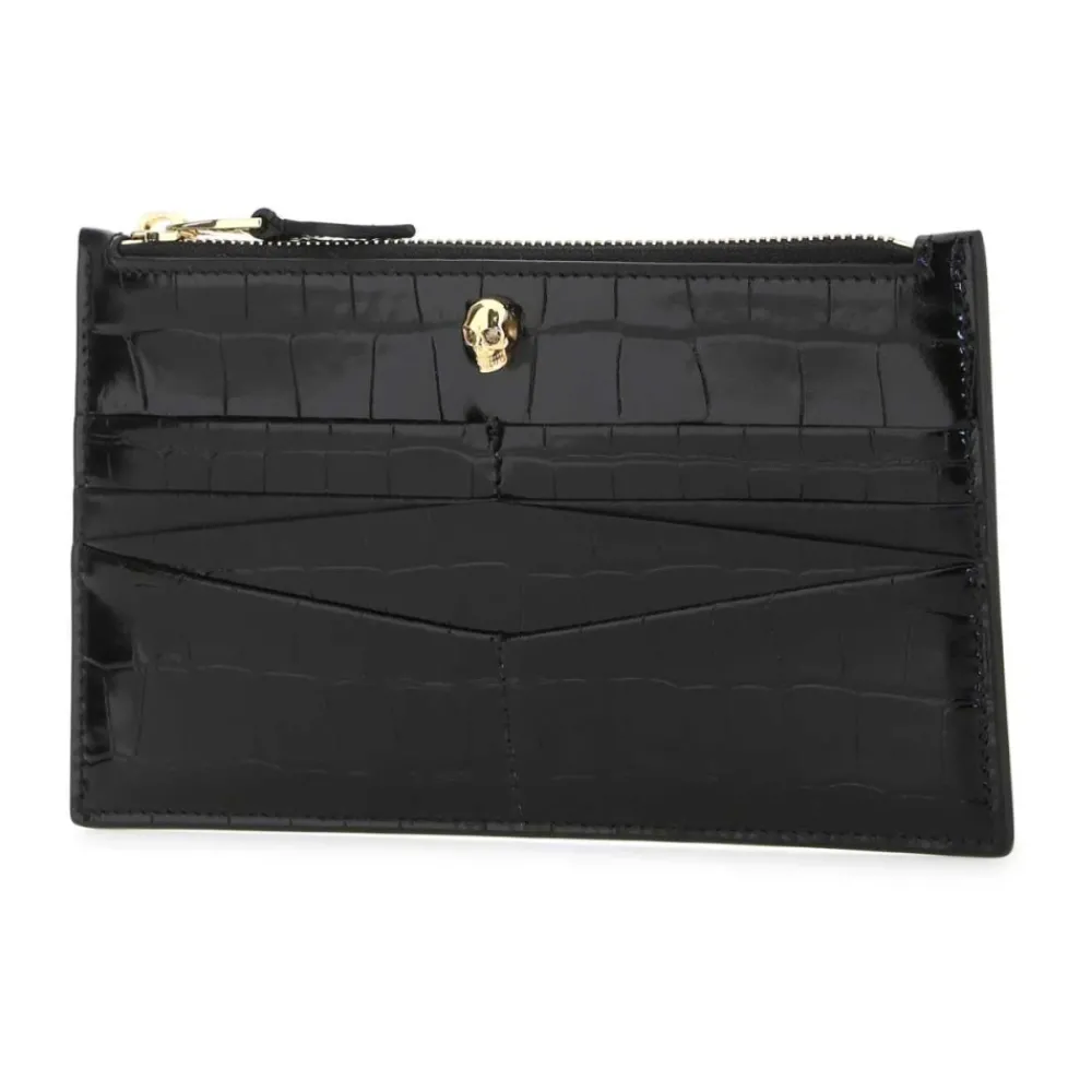 DAMES Alexander McQueen Clutches^e Leren Beauty Cases Pouch