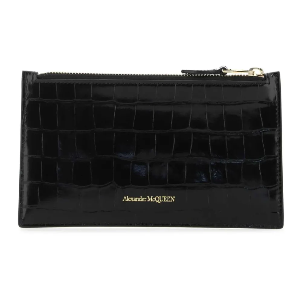 DAMES Alexander McQueen Clutches^e Leren Beauty Cases Pouch