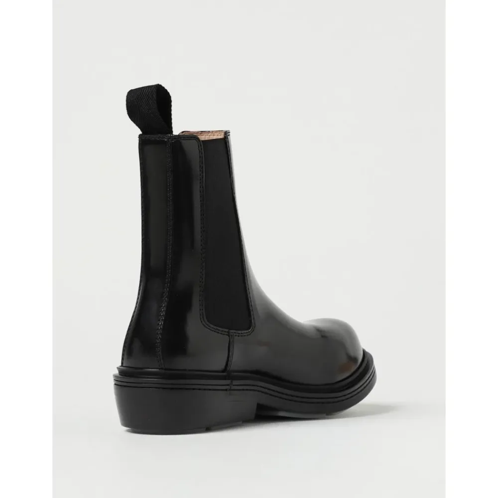 DAMES Bottega Veneta e Leren Chelsea Enkellaarzen