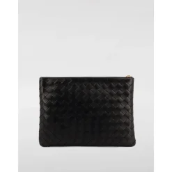 DAMES Bottega Veneta e leren clutch