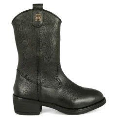 Tommy Hilfiger e Leren Cowboy Laarzen met Hak
