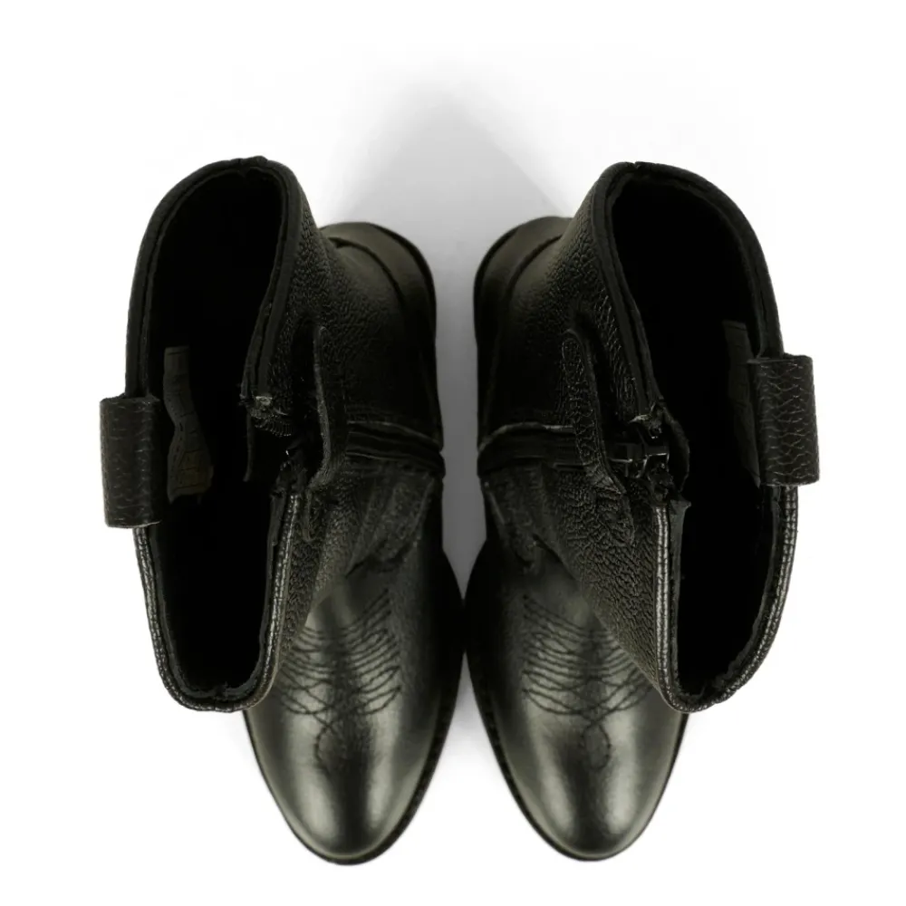 Tommy Hilfiger e Leren Cowboy Laarzen met Hak