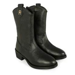 Tommy Hilfiger e Leren Cowboy Laarzen met Hak