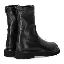 DAMES Guglielmo Rotta e leren enkellaars met sok effect