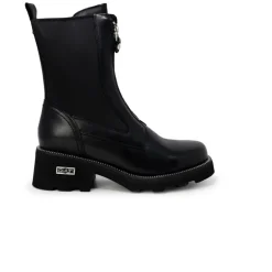 DAMES Cult e leren enkellaarsjes met veters