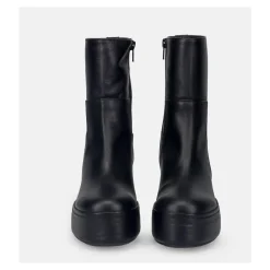 DAMES Paloma Barceló Sleehakken^e Leren Enkellaarzen