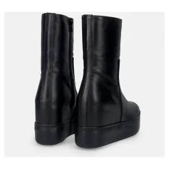 DAMES Paloma Barceló Sleehakken^e Leren Enkellaarzen