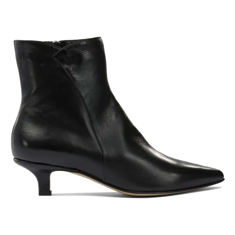 DAMES Pomme D'or Enkellaarsjes^e Leren Enkellaarzen Stijlvol Model