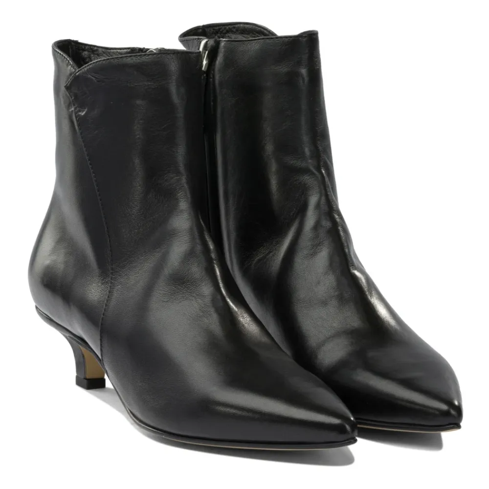 DAMES Pomme D'or Enkellaarsjes^e Leren Enkellaarzen Stijlvol Model