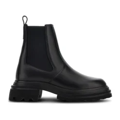 DAMES Hogan Chelseaboots^e Leren Enkellaarzen